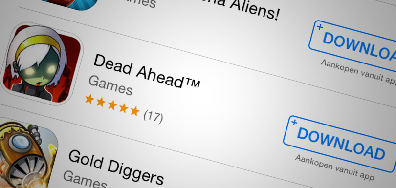 Appstore in app aankopen
