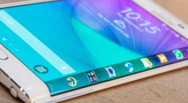 Samsung Galaxy S6 met een edge scherm