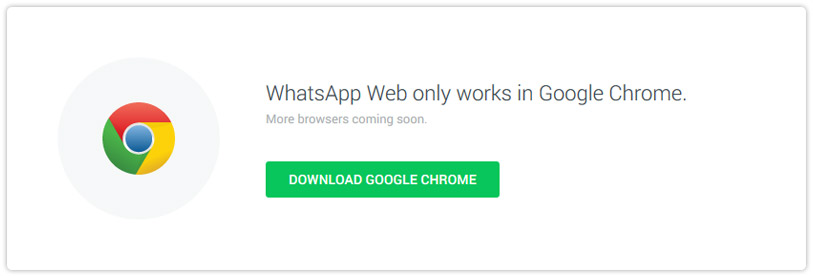 WhatsApp Web voor Chrome