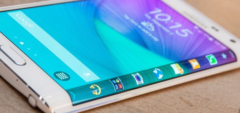 Samsung Galaxy S6 met een edge scherm